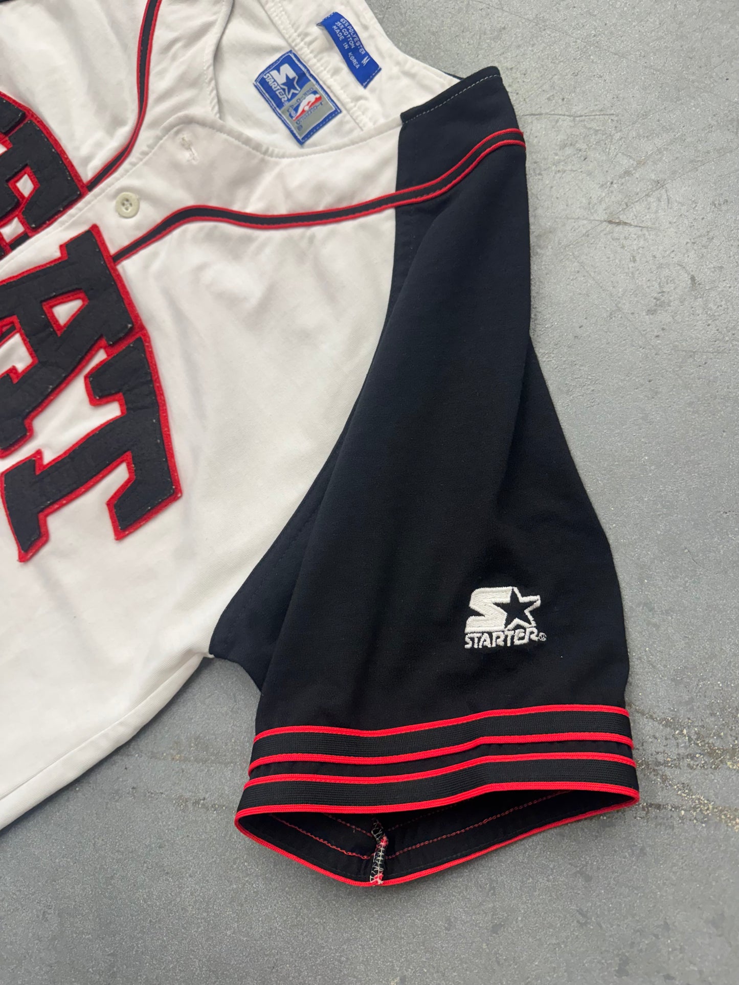 90S STARTER MIAMI HEAT BASEBALL JERSEY