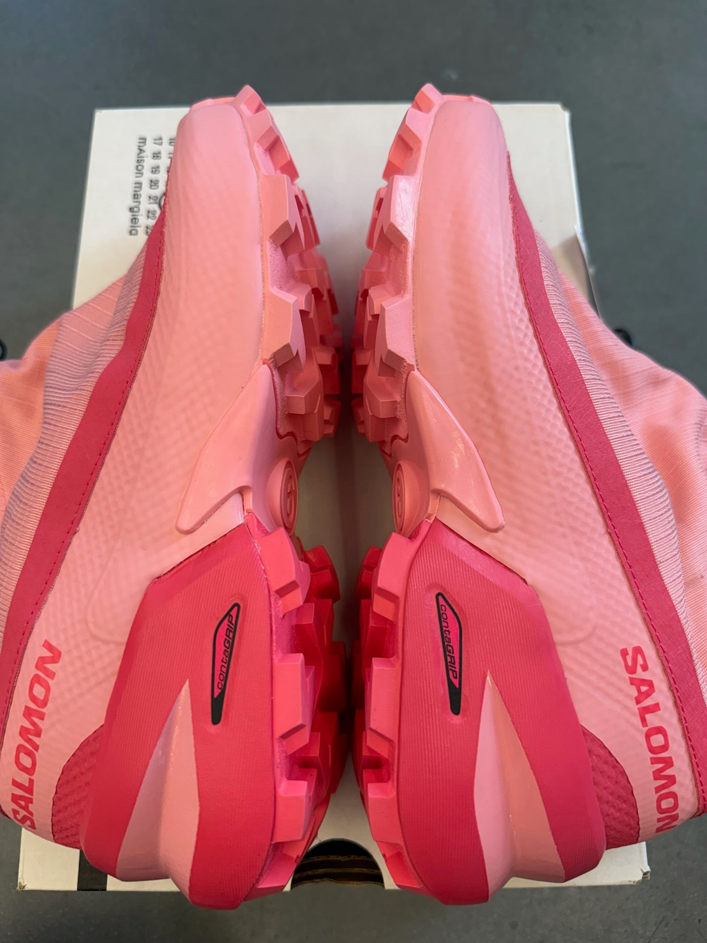 2024 SIZE 7.5W SALOMON CROSS LOW MM6 MAISON MARGIELA FLAMINGO PINK