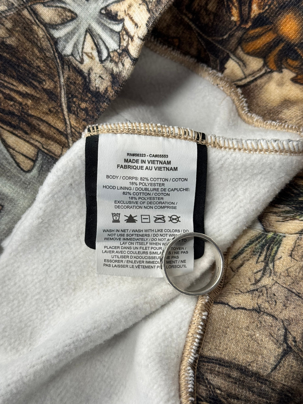 CHROME HEARTS NOCTA NIKE PULLOVER HOODIE - GENTLY USED