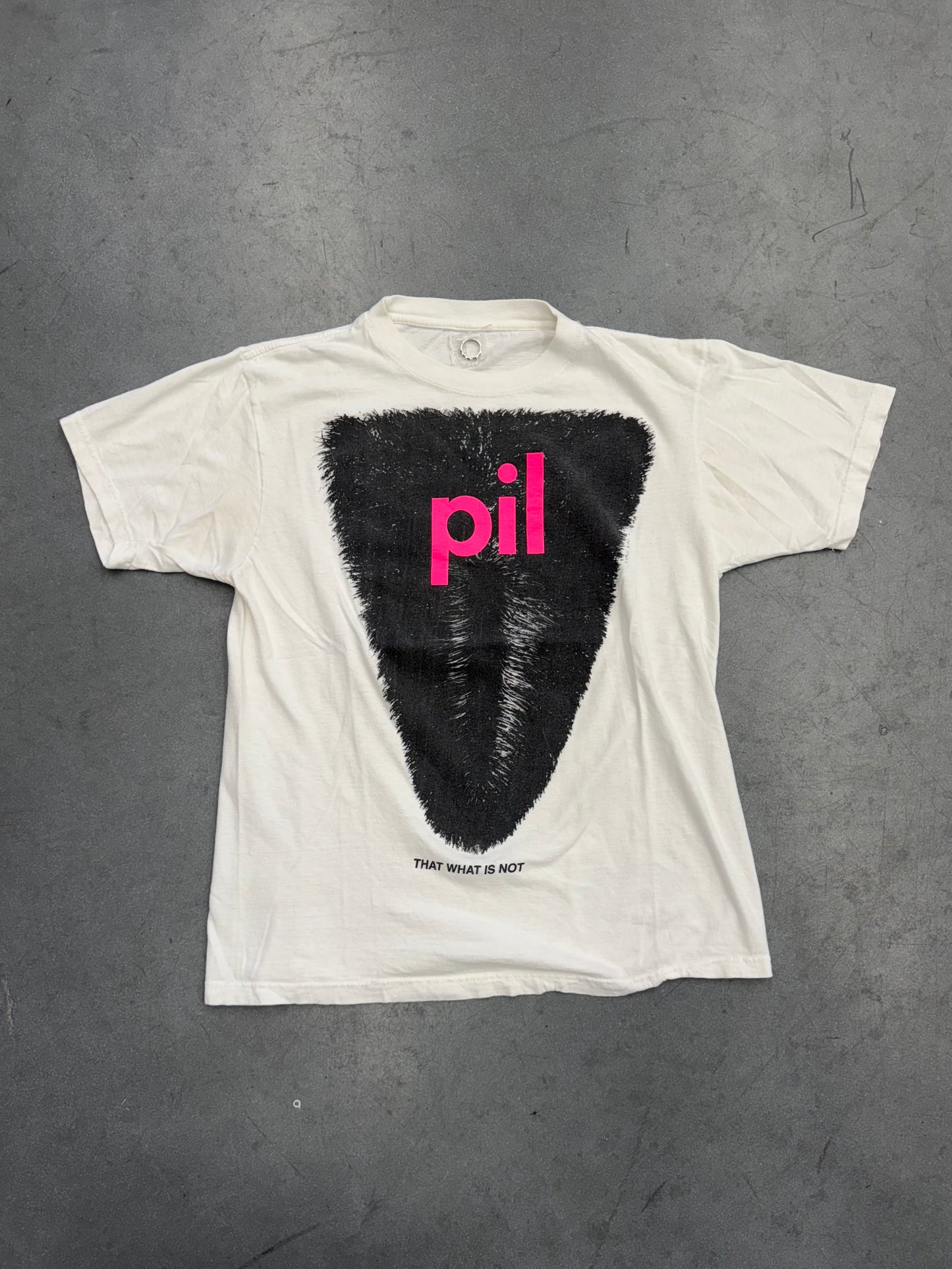1992 PUBLIC IMAGE THAT WHAT IS NOT TOUR TEE (FADED TAG)