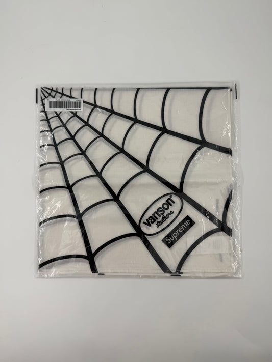 SS26 SUPREME VANSON LEATHERS SPIDER-MAN BANDANA