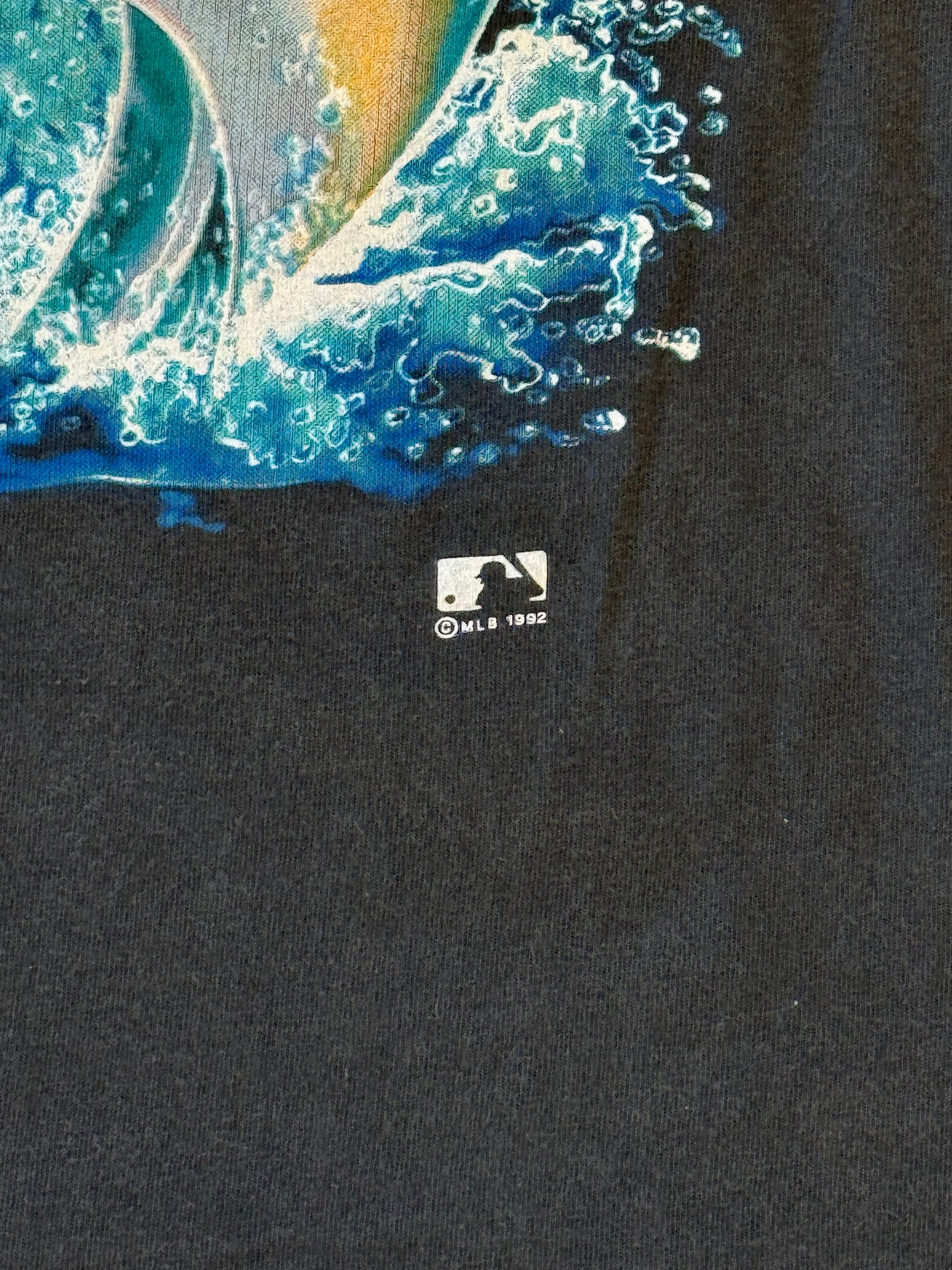 1992 SALEM SPORTSWEAR FLORIDA MARLINS JUMPING MARLIN TEE