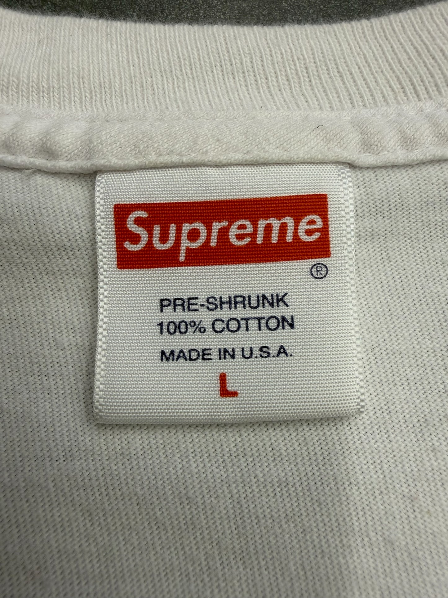 SS19 SUPREME CREEPER TEE - WHITE