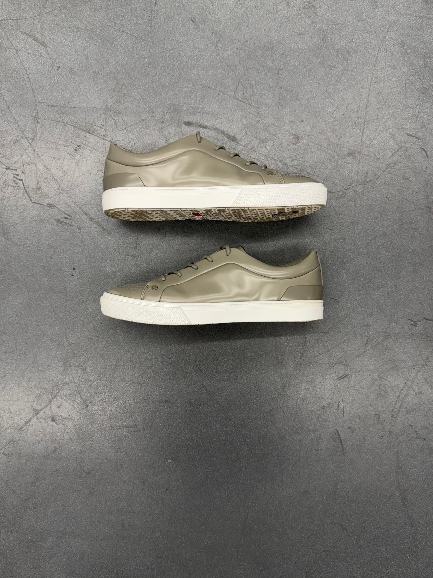 SIZE 42 HERMES IRWIN SNEAKERS - GREY (NO BOX)