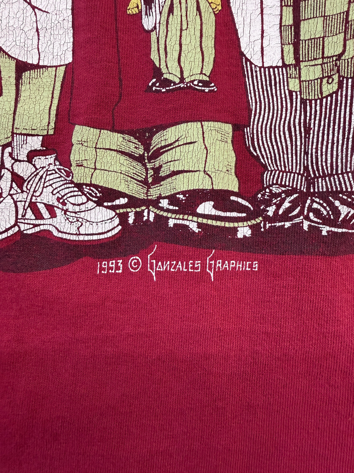 1993 HOMIES GONZALES GRAPHICS TEE (PULLED TAG)