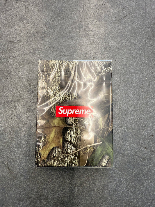 SS25 SUPREME CAMO PLAYING CARDS