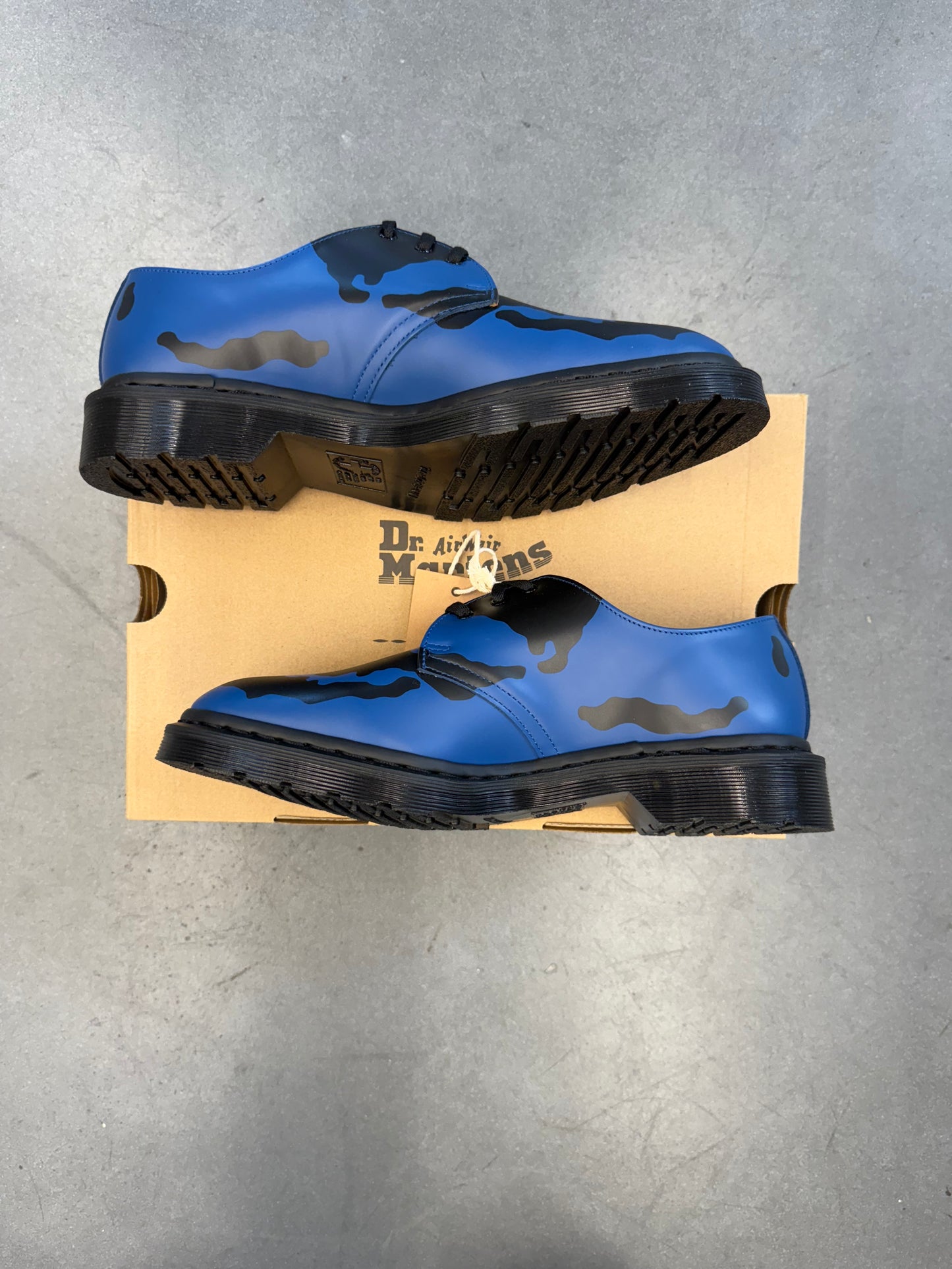 FW25 SUPREME DR. MARTENS 1461 3-EYE SHOE - BLUE