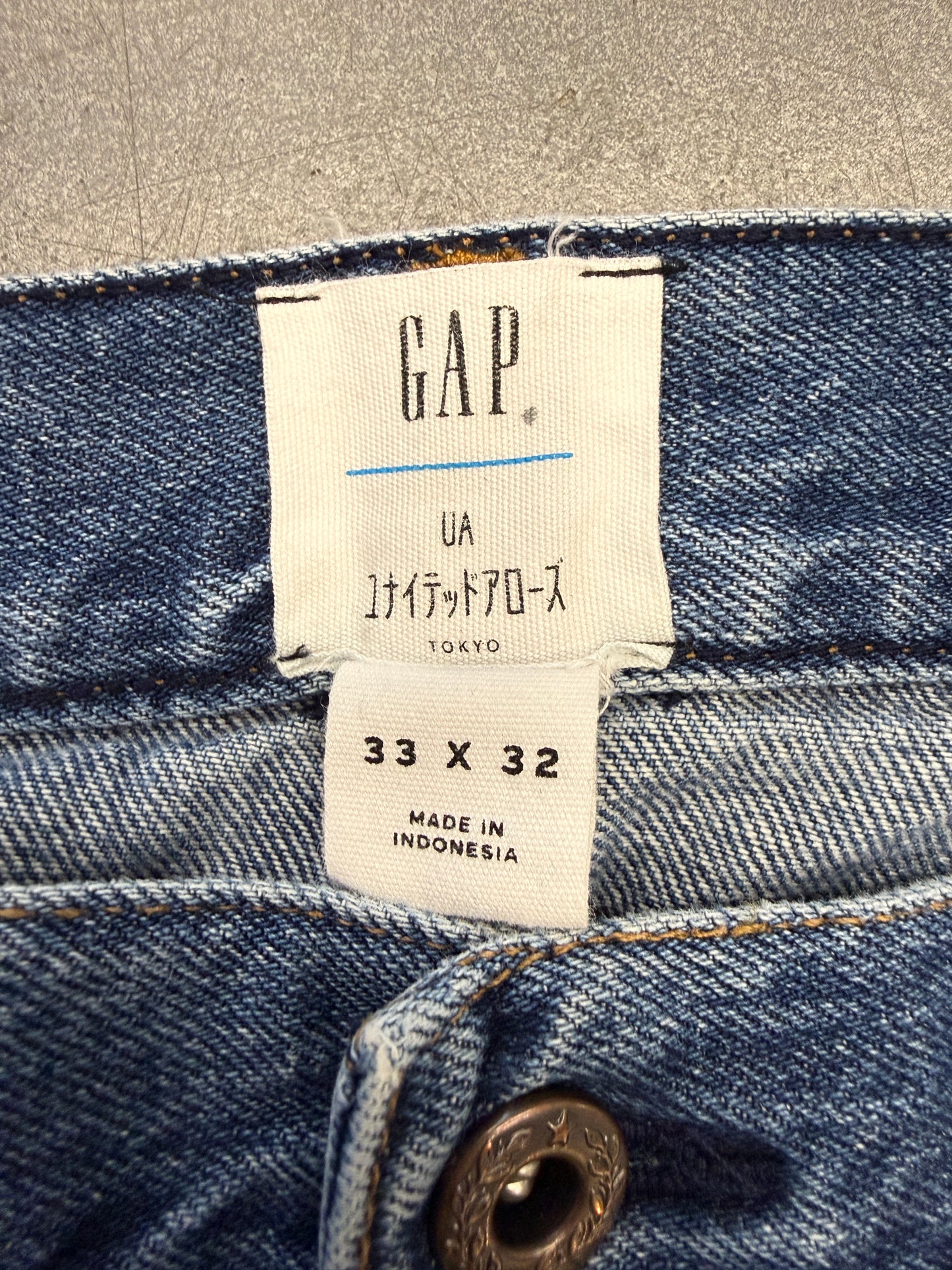 GAP X UNITED ARROWS PATCHWORK JEANS