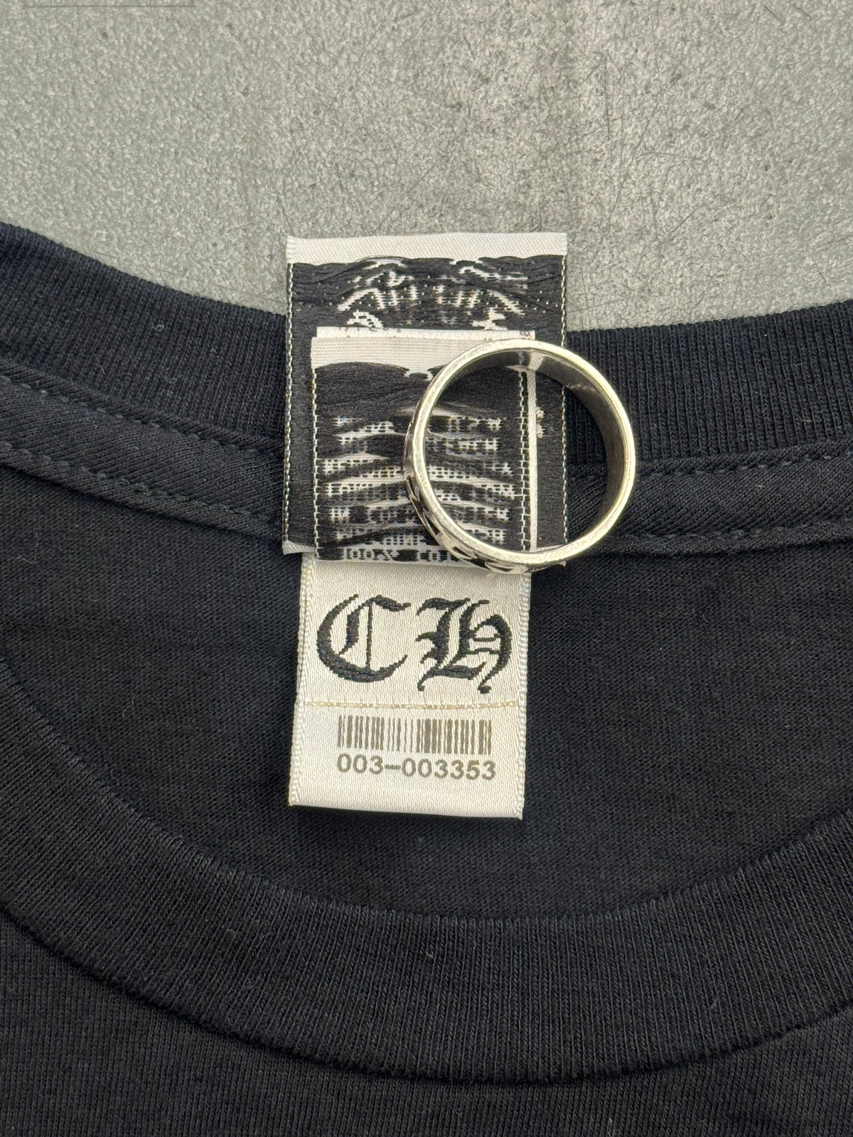 CHROME HEARTS X BAPE BABY MILO SCROLL TEE