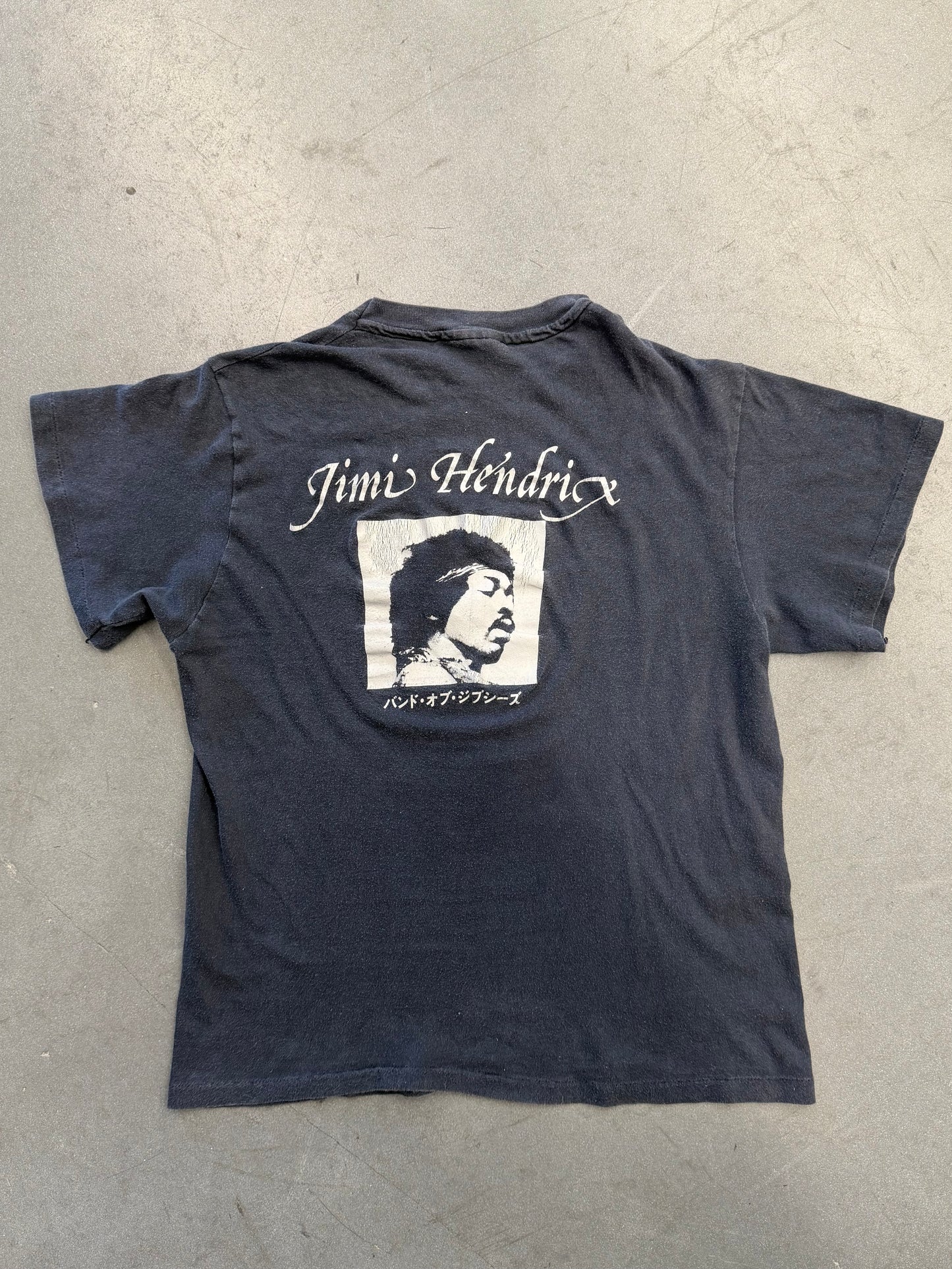 1982 JIMI HENDRIX STILL REIGNING STILL JAPANESE TEE (HANES TAG)
