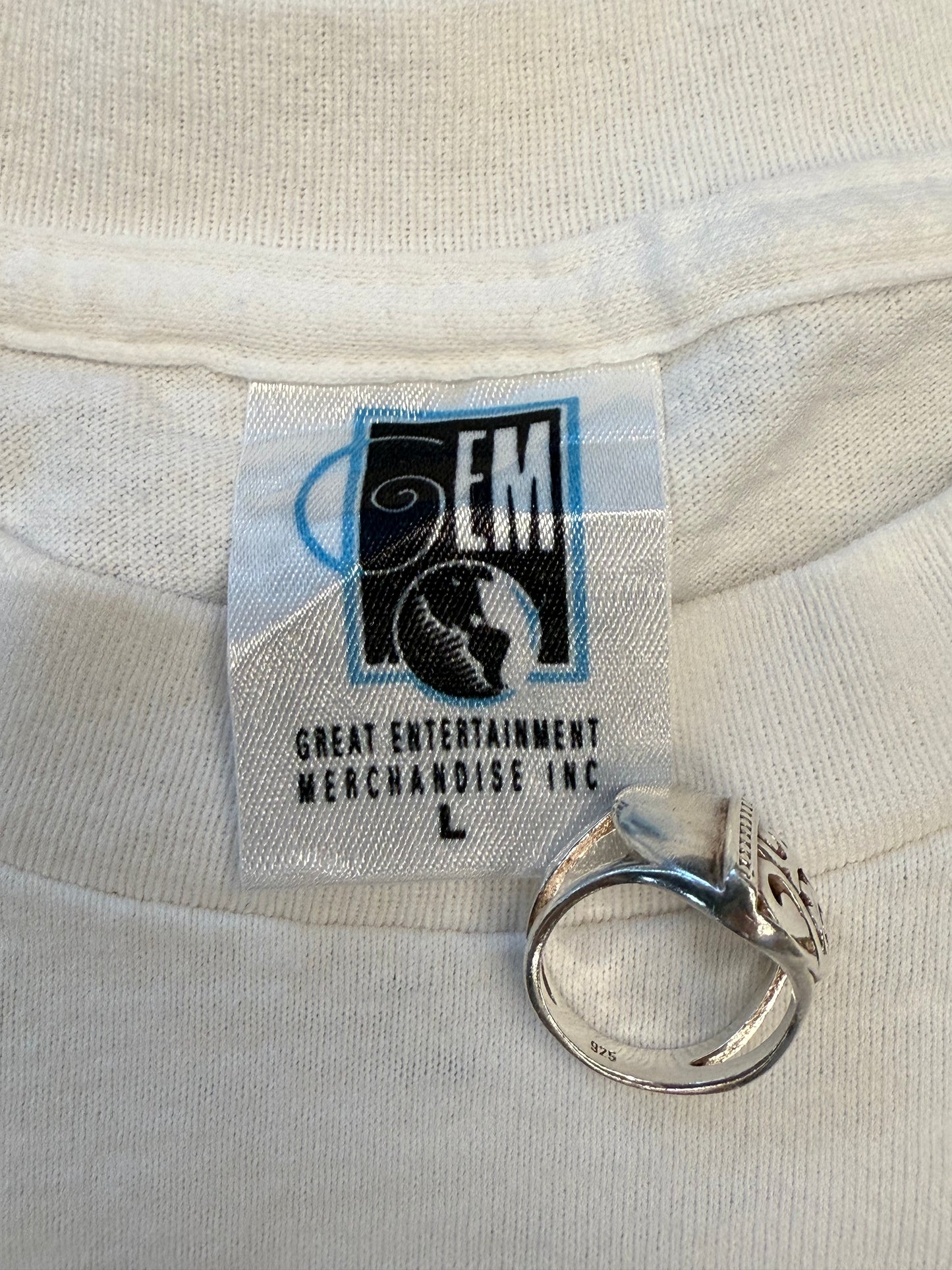 1995 ELTON JOHN MADE IN ENGLAND BUTTERFLY TEE (GEM TAG)