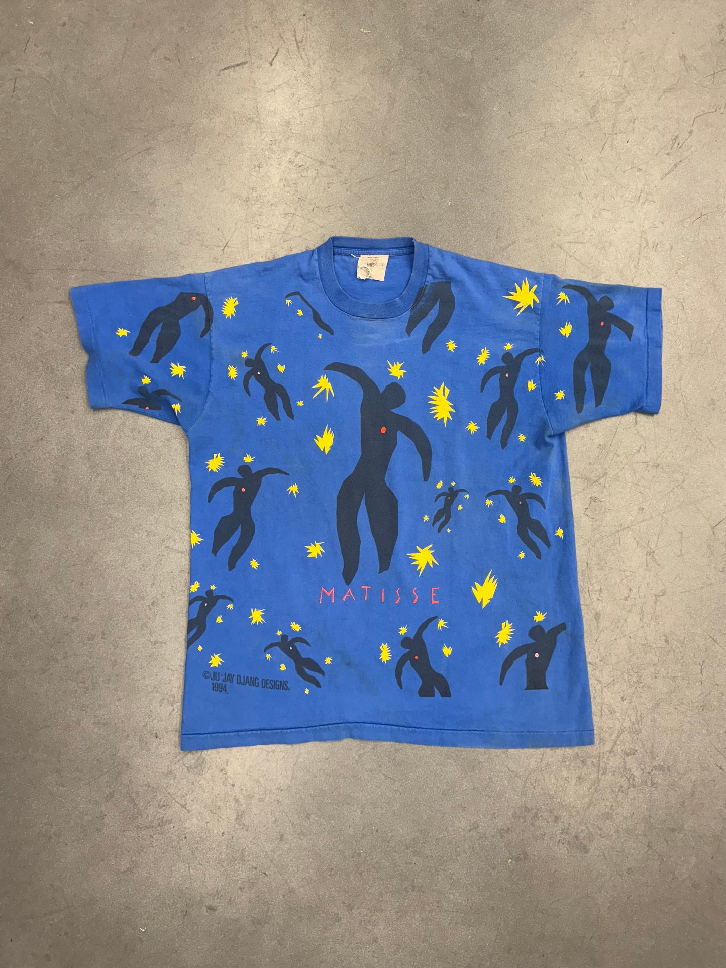1994 HENRI MATISSE 'ICARUS' AOP TEE (CLASSIQUE TAG)