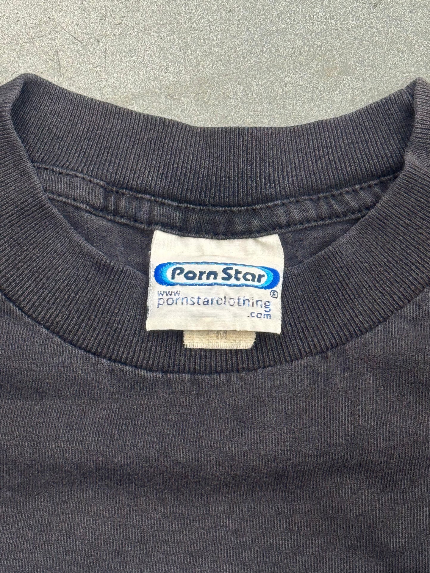 90S PORN STAR MASTURBATING IS NOT A CRIME TEE (WHITE TAG)