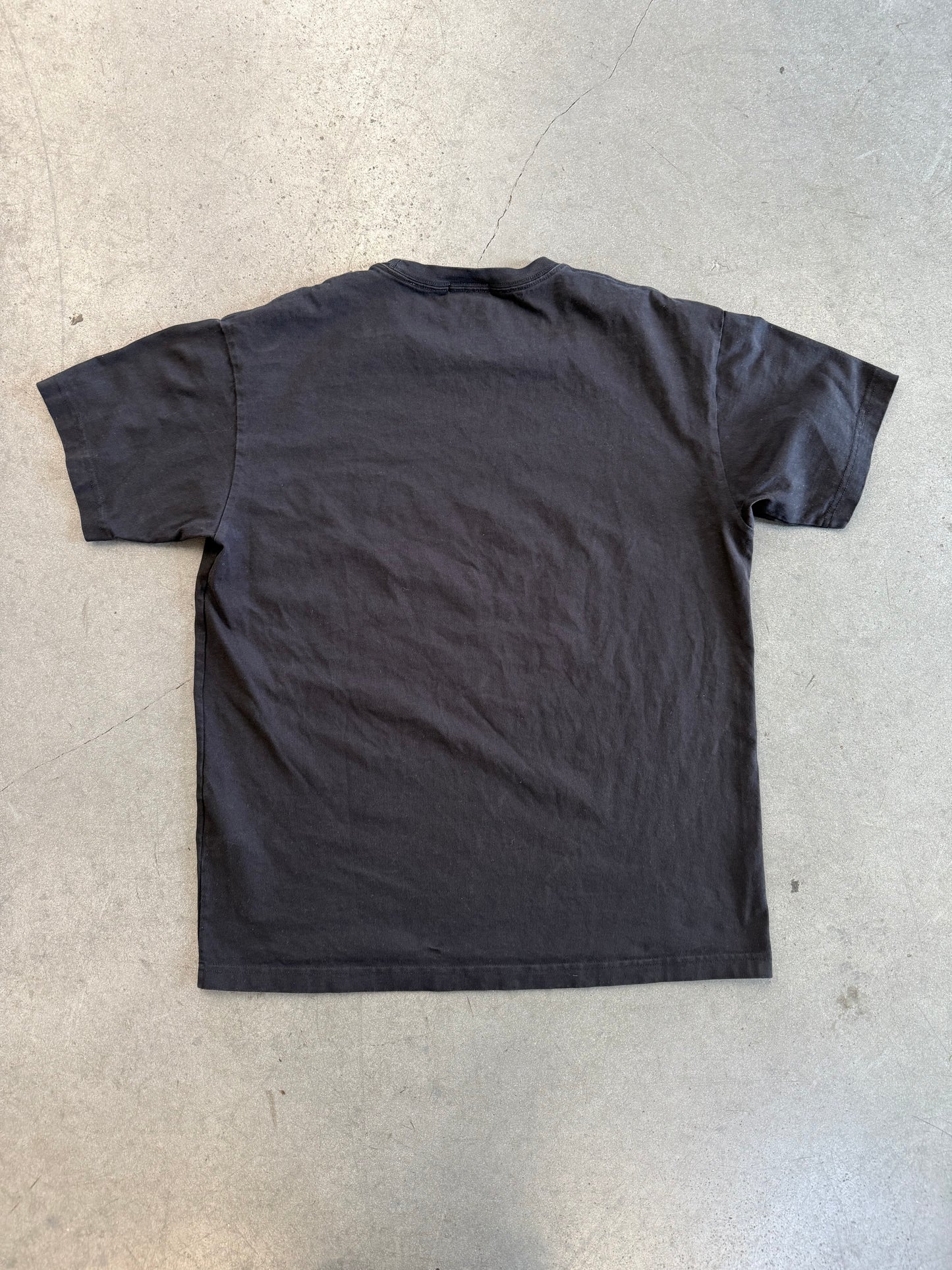 KITH MIAMI NEON SCRIPT TEE - BLACK (M)