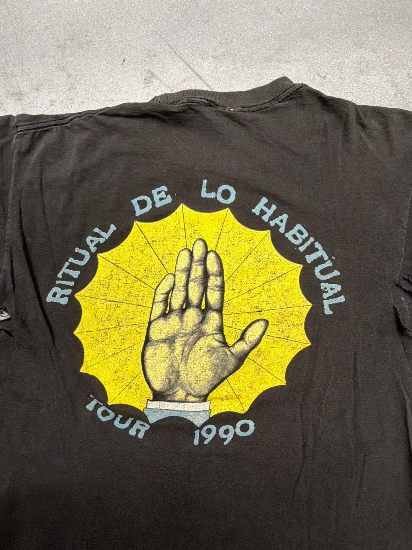 1990 JANE'S ADDICTION RITUAL DE LO HABITUAL TEE (BROCKUM TAG)