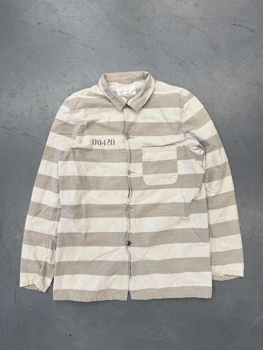 AW04 GENERAL RESEARCH PRISONER BUTTON-UP SHIRT