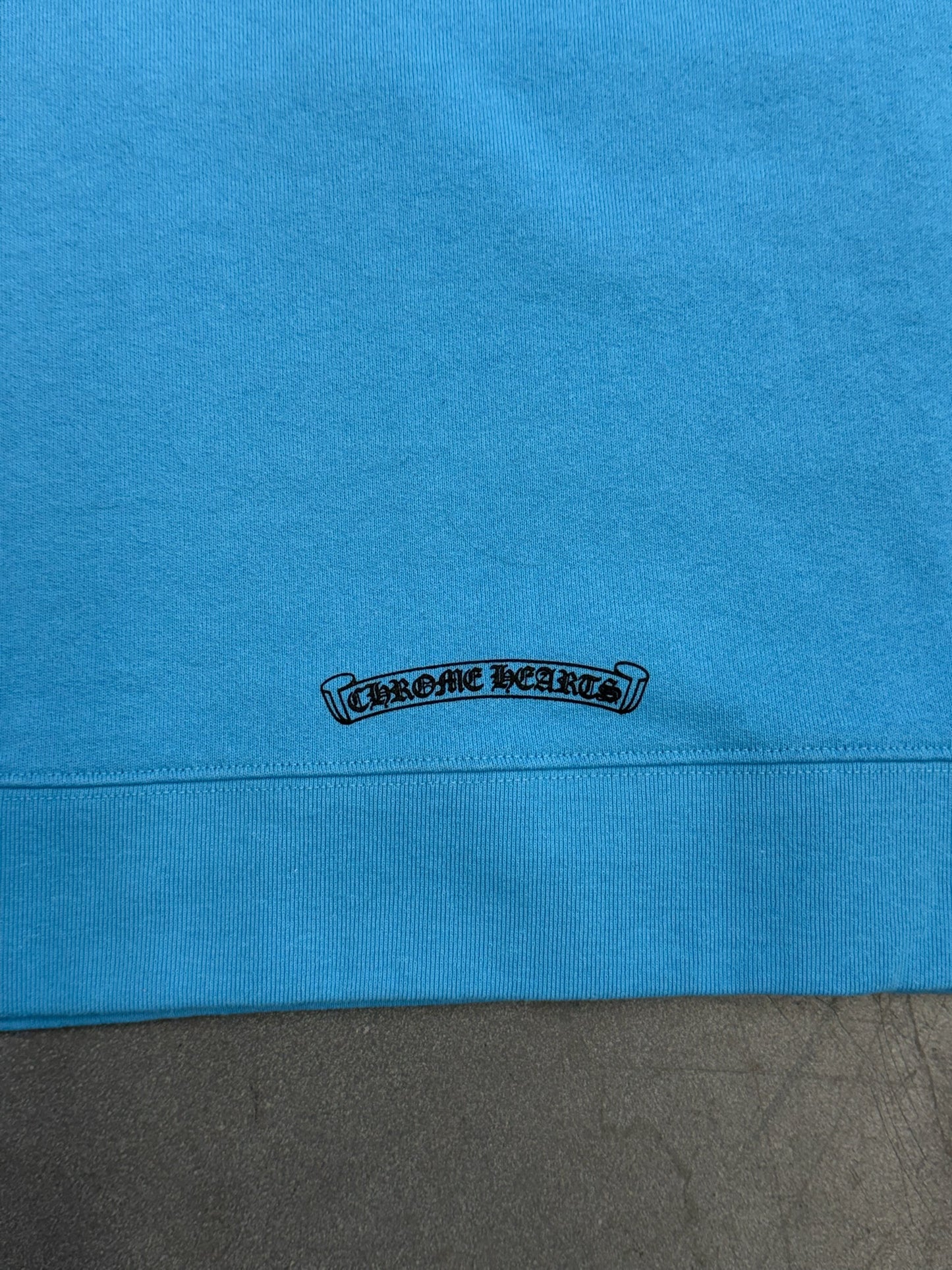 CHROME HEARTS MATTY BOY BRAND NEW HOODIE - BLUE