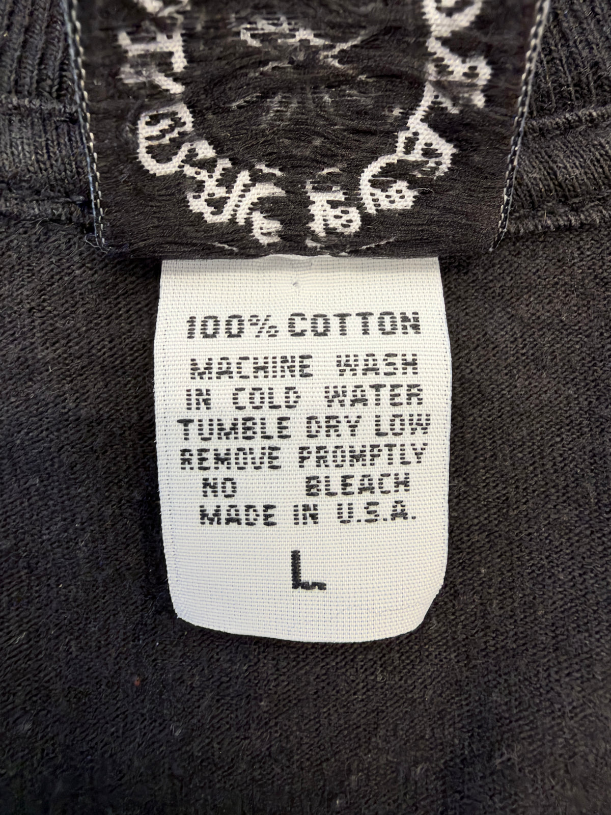 VINTAGE CHROME HEARTS FOTI HARRIS TEETER T-BAR POCKET TEE (CHROME HEARTS TAG)