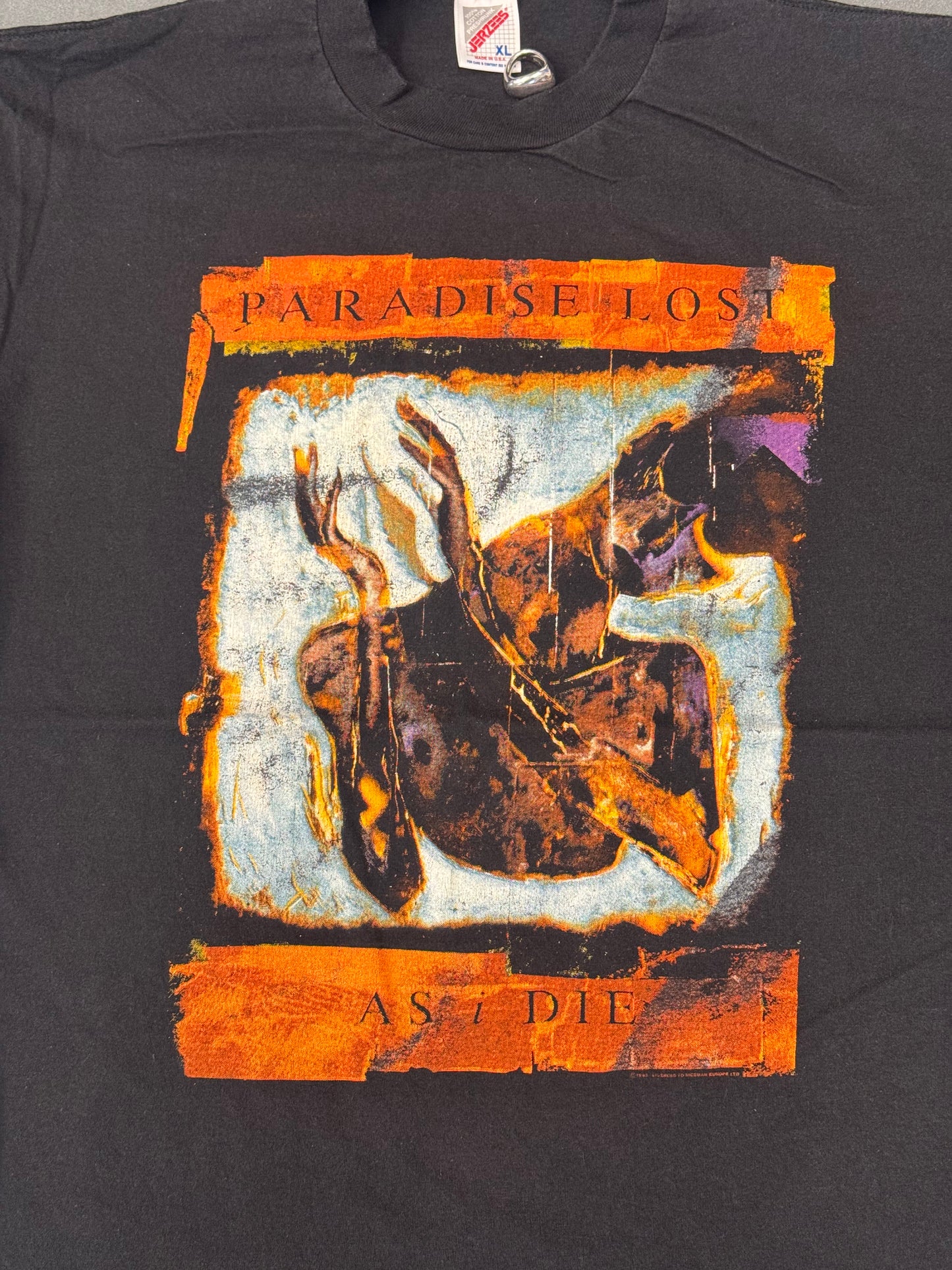 1992 PARADISE LOST AS I DIE TEE (JERZEES TAG)