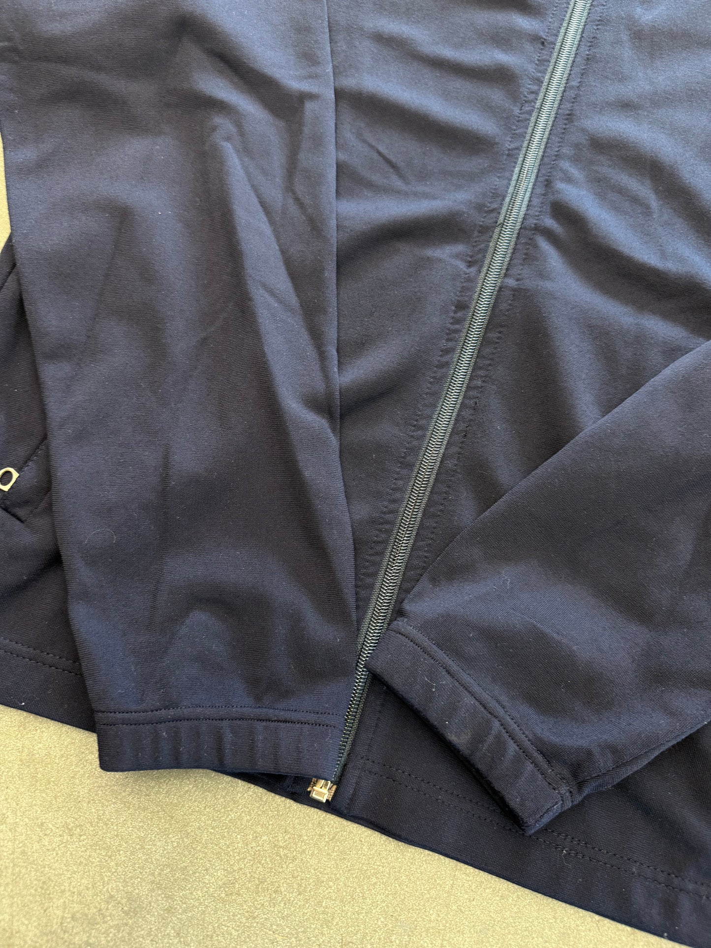 90S SUPREME ZIP UP JACKET NAVY