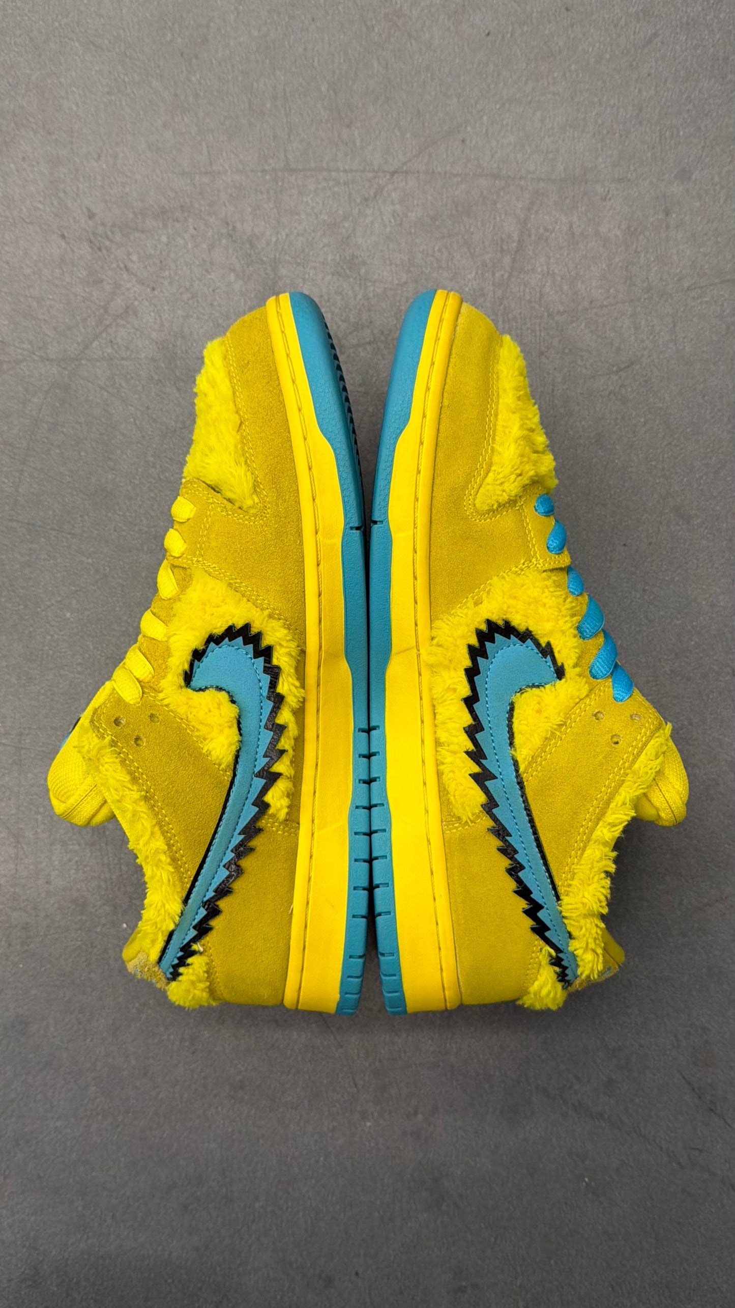 2020 NIKE SB DUNK LOW PRO PRM GRATEFUL DEAD BEARS - OPTI YELLOW