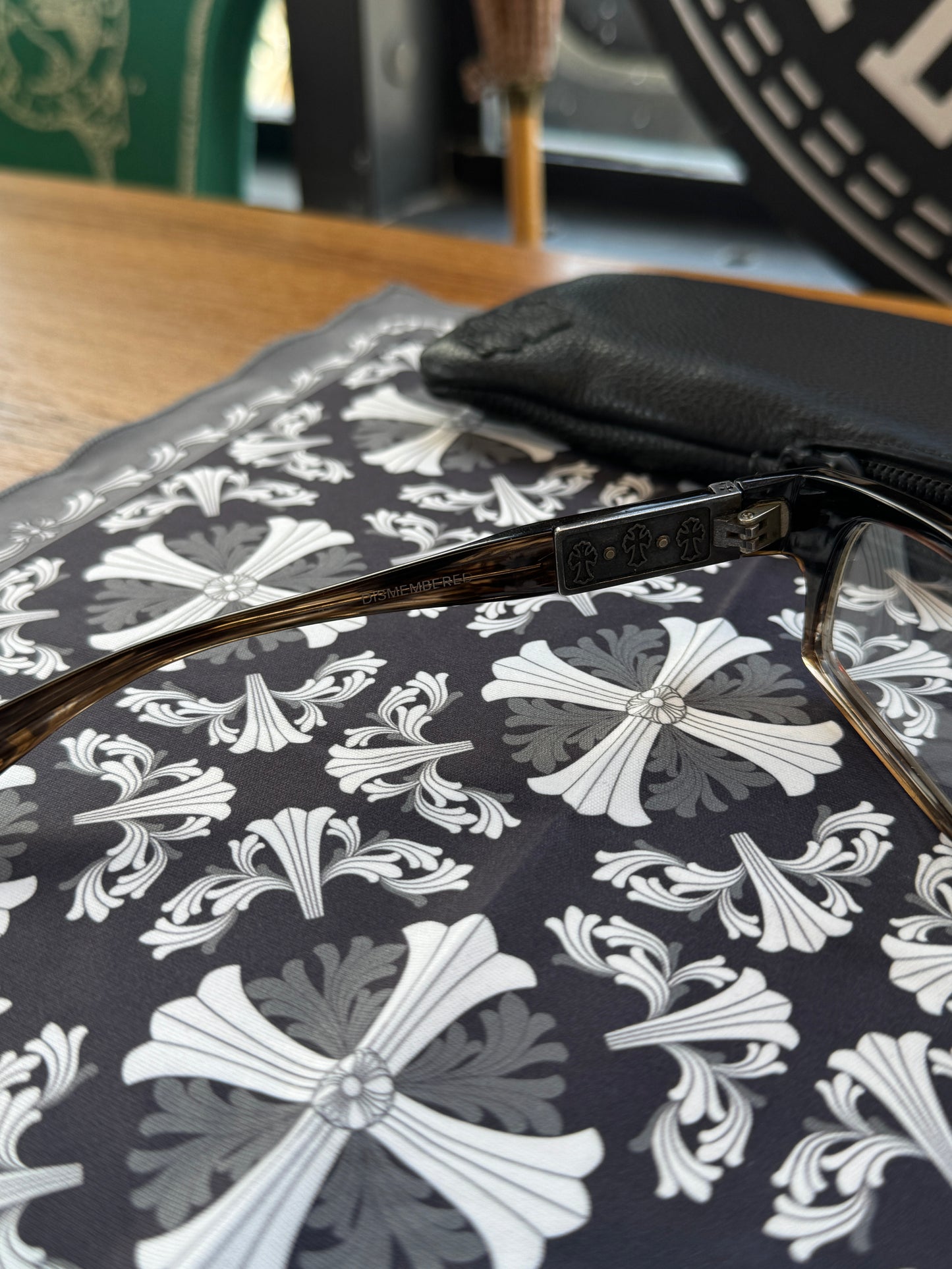 CHROME HEARTS DISMEMBERED EYEGLASSES