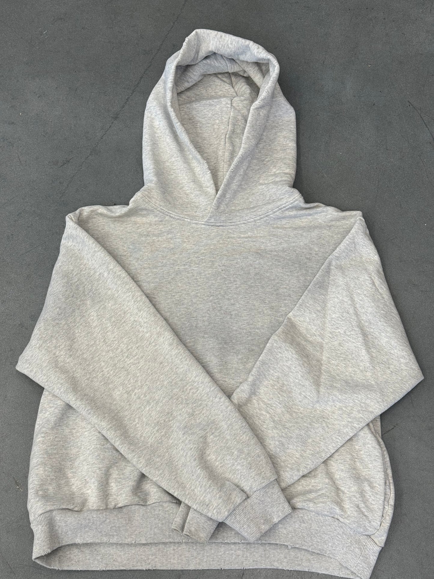 ACNE STUDIOS STOKHOLM 1996 HEAVY PULLOVER HOODIE - GREY