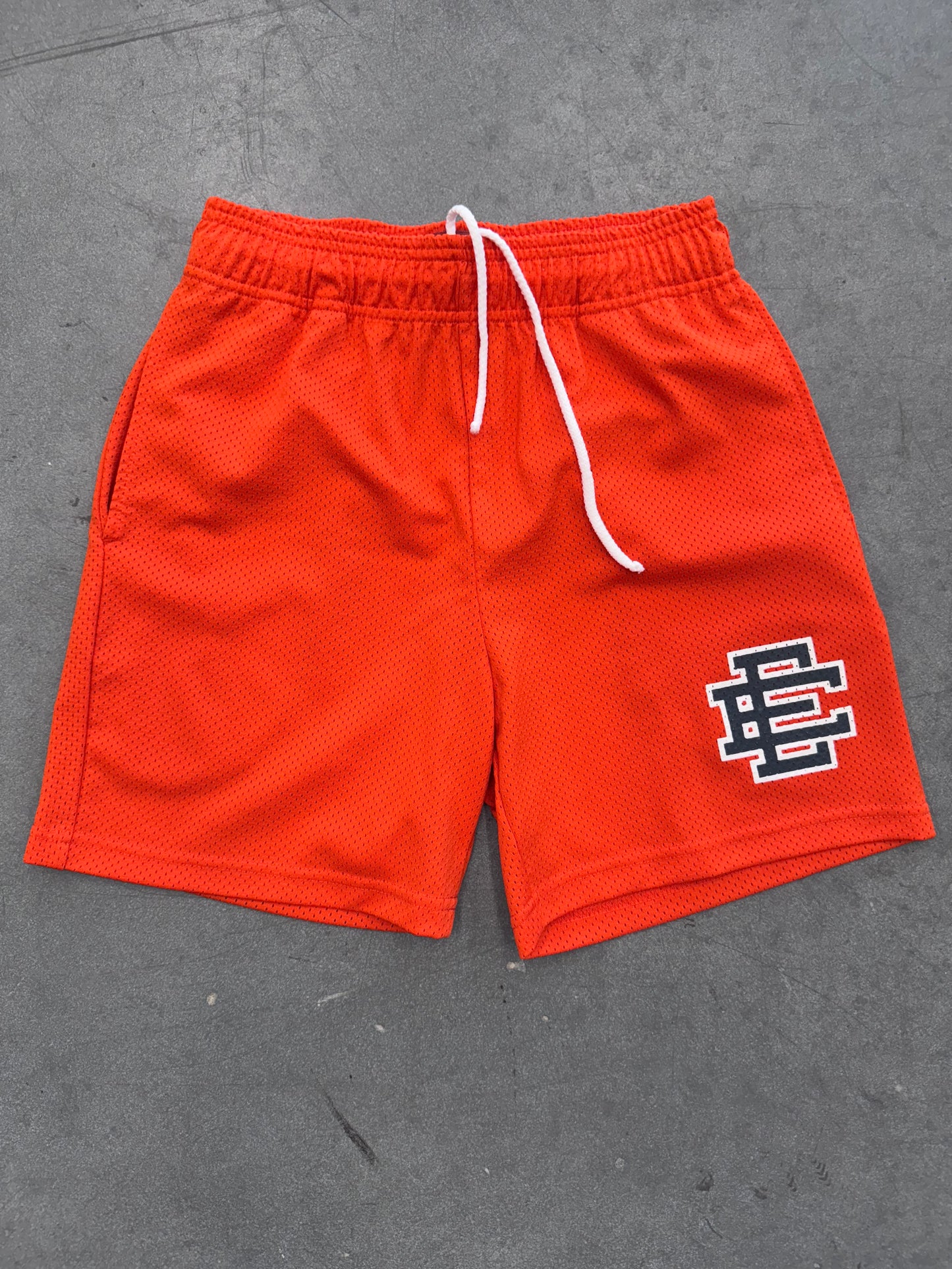 ERIC EMANUEL EE BASIC SHORTS ORANGE / SLATE