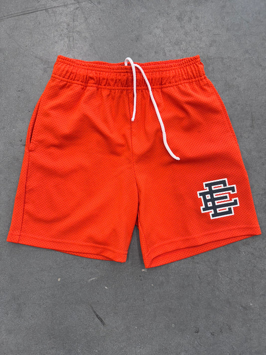ERIC EMANUEL EE BASIC SHORTS ORANGE / SLATE