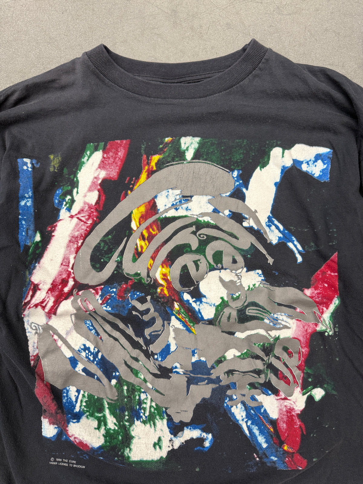 1990 THE CURE MIXED UP LS TEE (FIREFOX TAG)