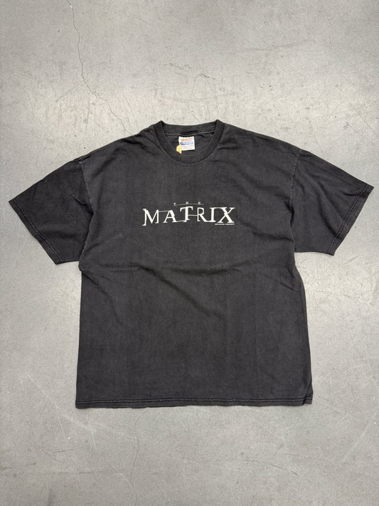 1999 THE MATRIX WARNER BROS TEE (HANES HEAVYWEIGHT TAG)