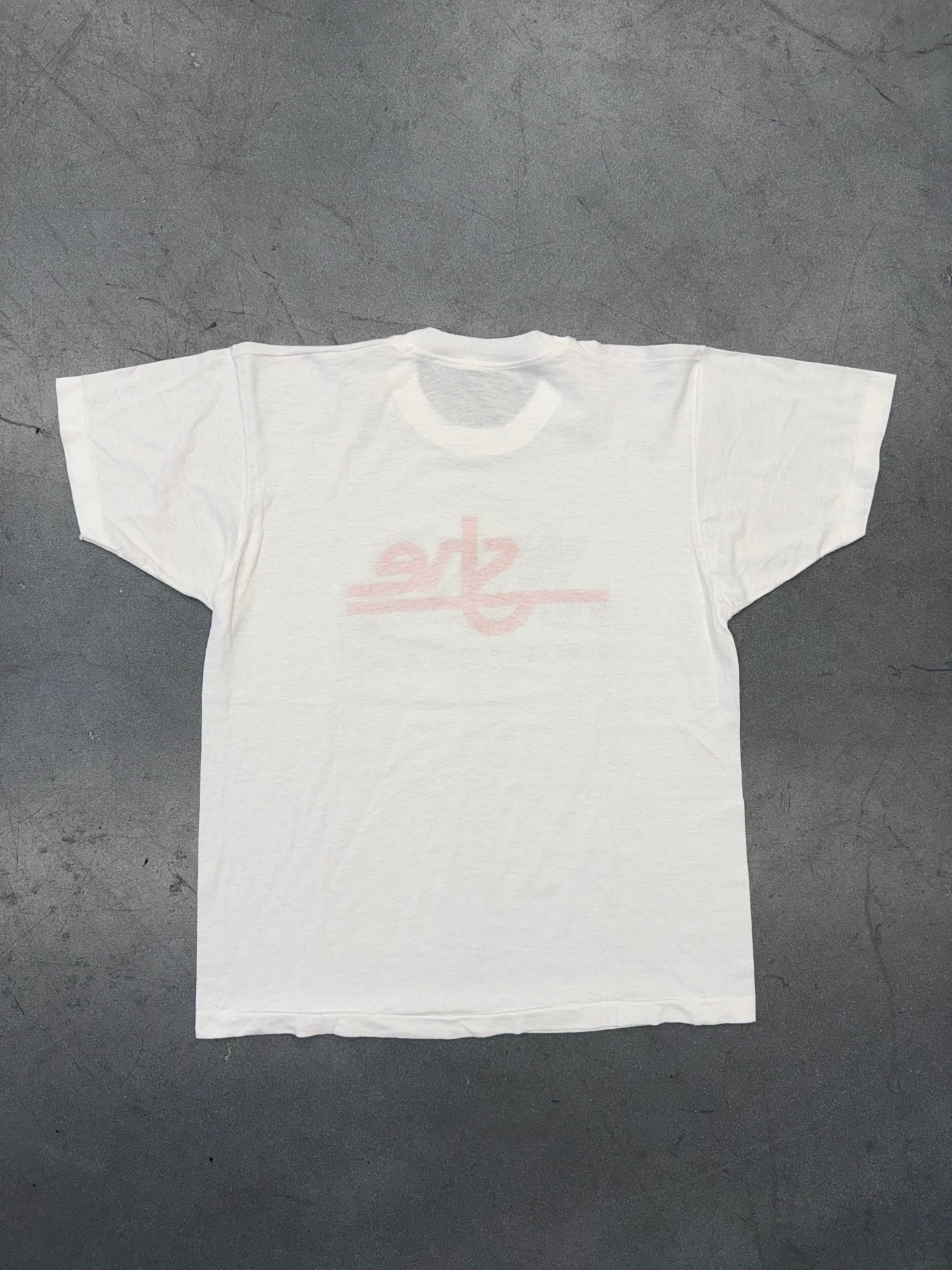 ‘80S WSHE SHE'S ONLY ROCK 'N ROLL PROMOTIONAL TEE (FADED TAG)