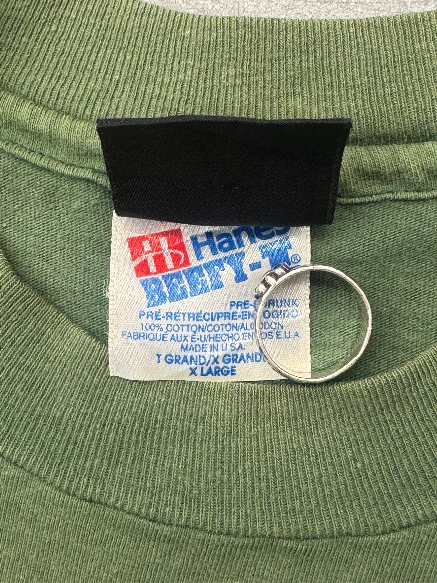 1993 HARLEY- DAVIDSON 90 YEARS AS A "TEAM" YORK, PENNSYLVANNIA TEE (HANES BEEFY TAG)