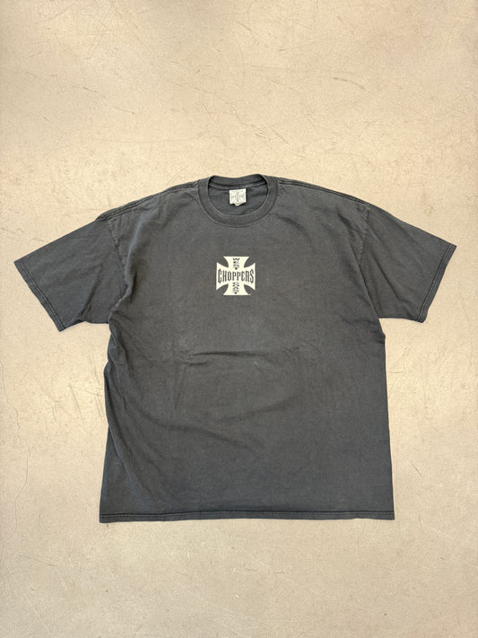 90S WEST COAST CHOPPERS IRON CROSS MULLET TEE (CFL TAG)