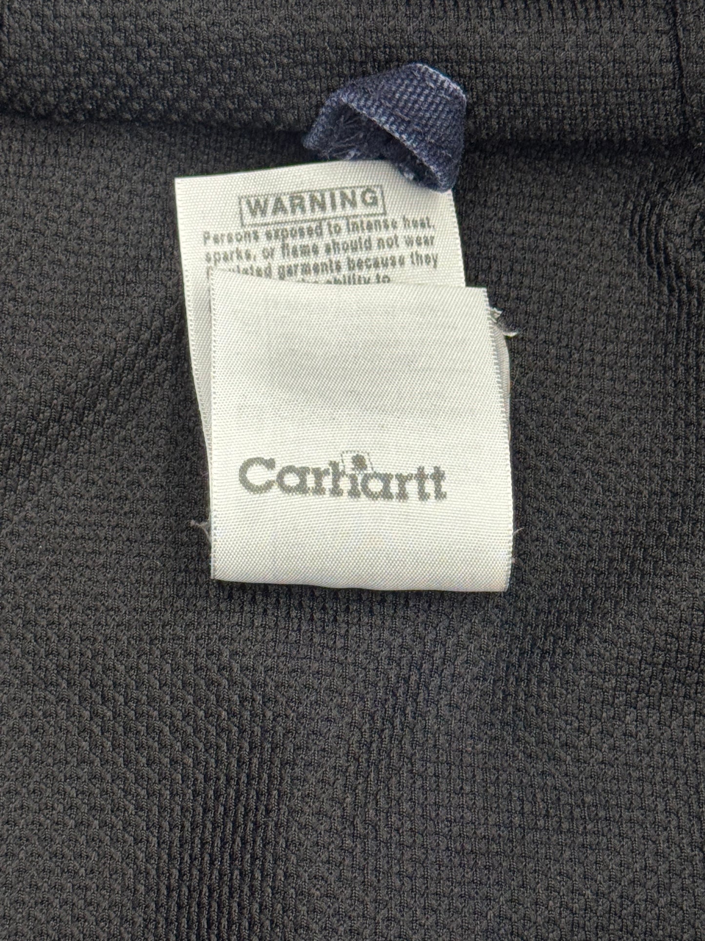 VINTAGE CARHARTT MESH-LINED ZIP-UP CANVAS JACKET