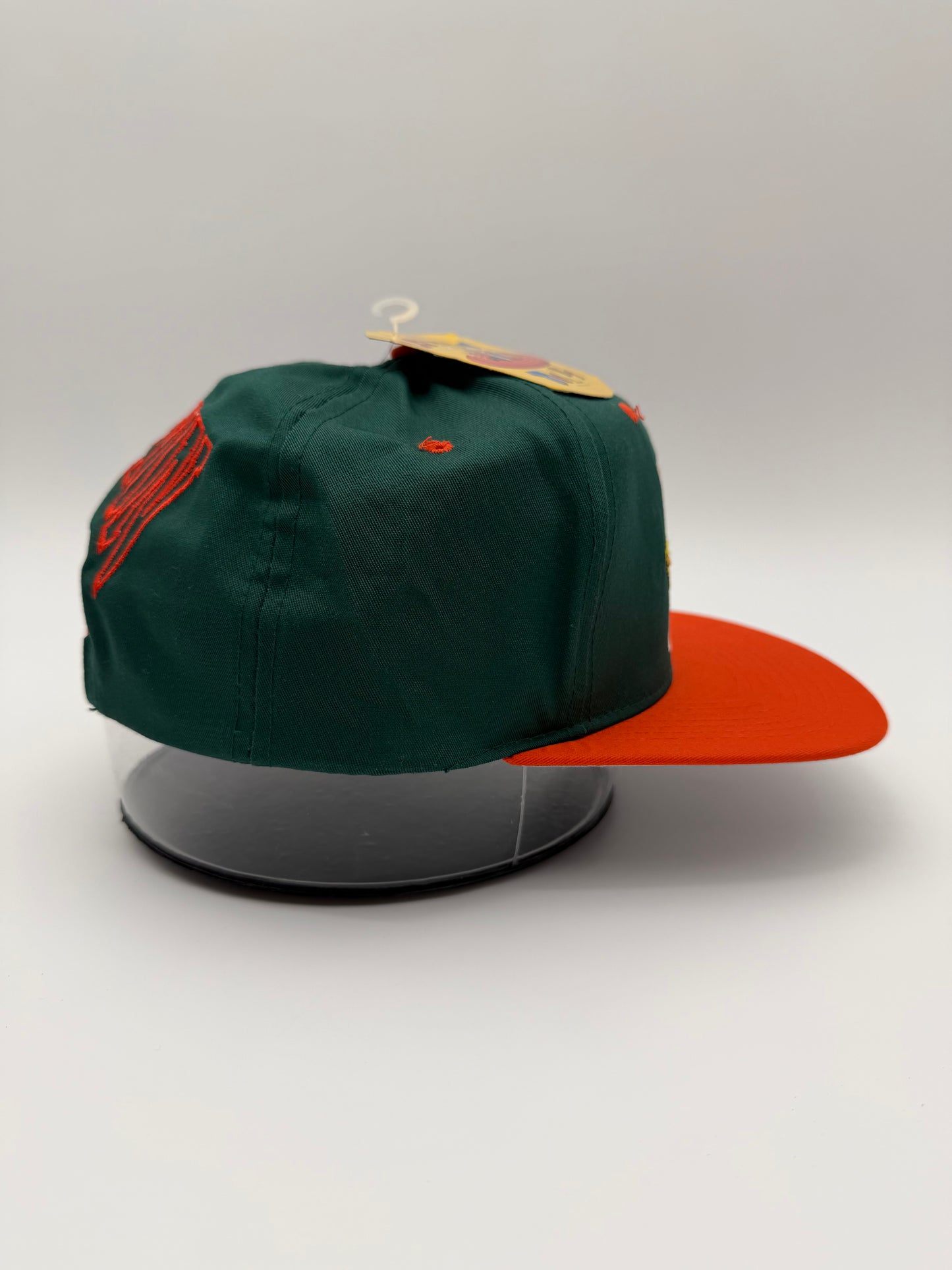 1993 MIAMI HURRICANES MARVIN THE MARTIAN SNAPBACK (NWT)