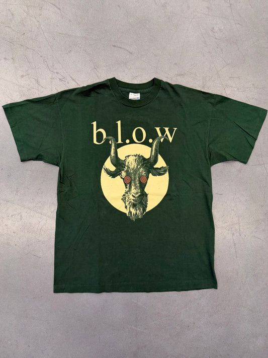 90'S B.L.O.W "MAN & GOAT ALIKE" TEE (SCREEN STARS TAG)