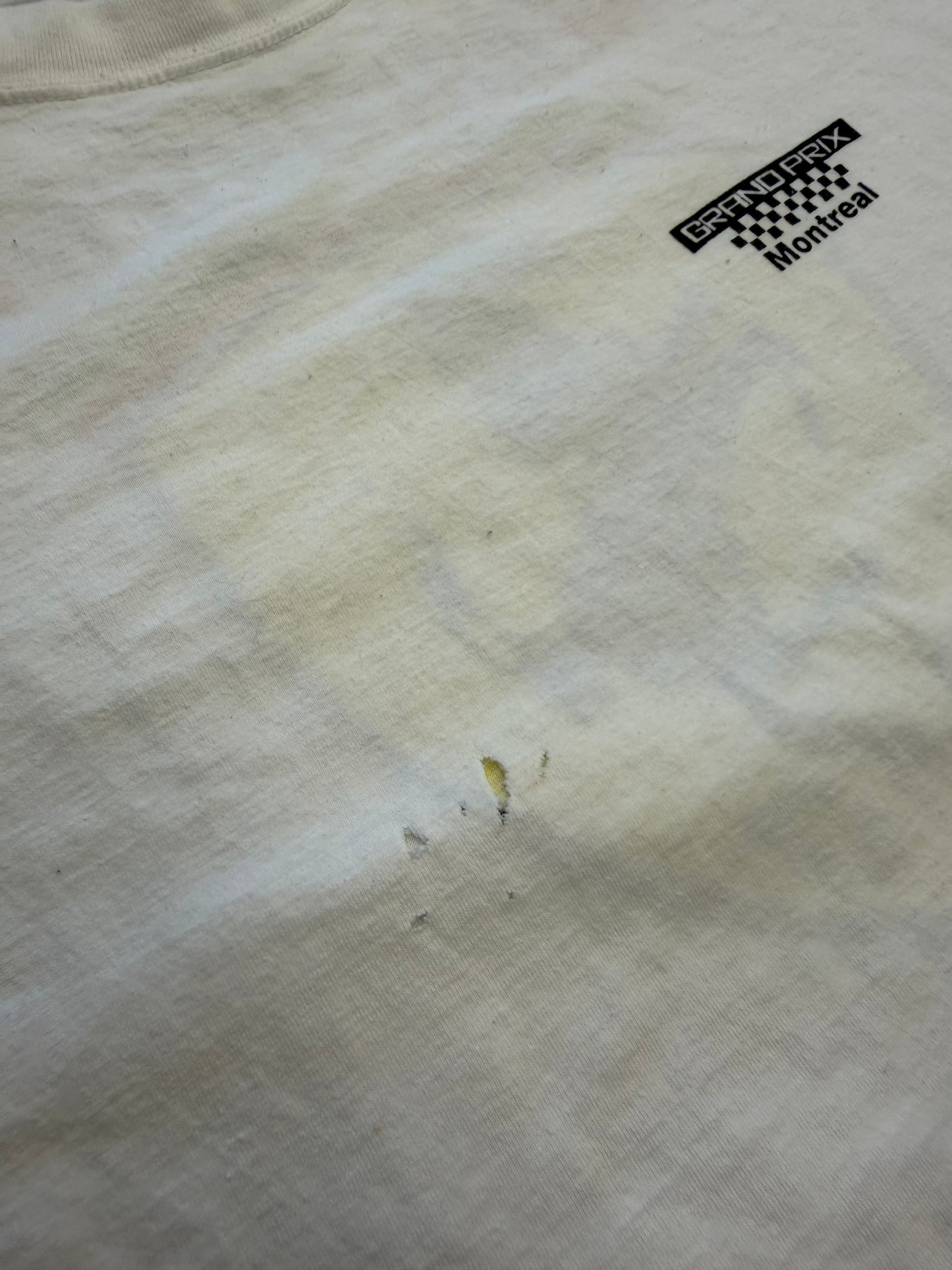 90'S MARLBORO SCUDERAI FERRARI MONTREAL GRAND PRIX TEE (FADED TAG)