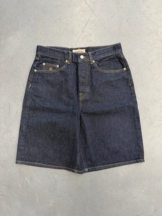 STUSSY BIG 'OL JEAN SHORTS - RINSED INDIGO