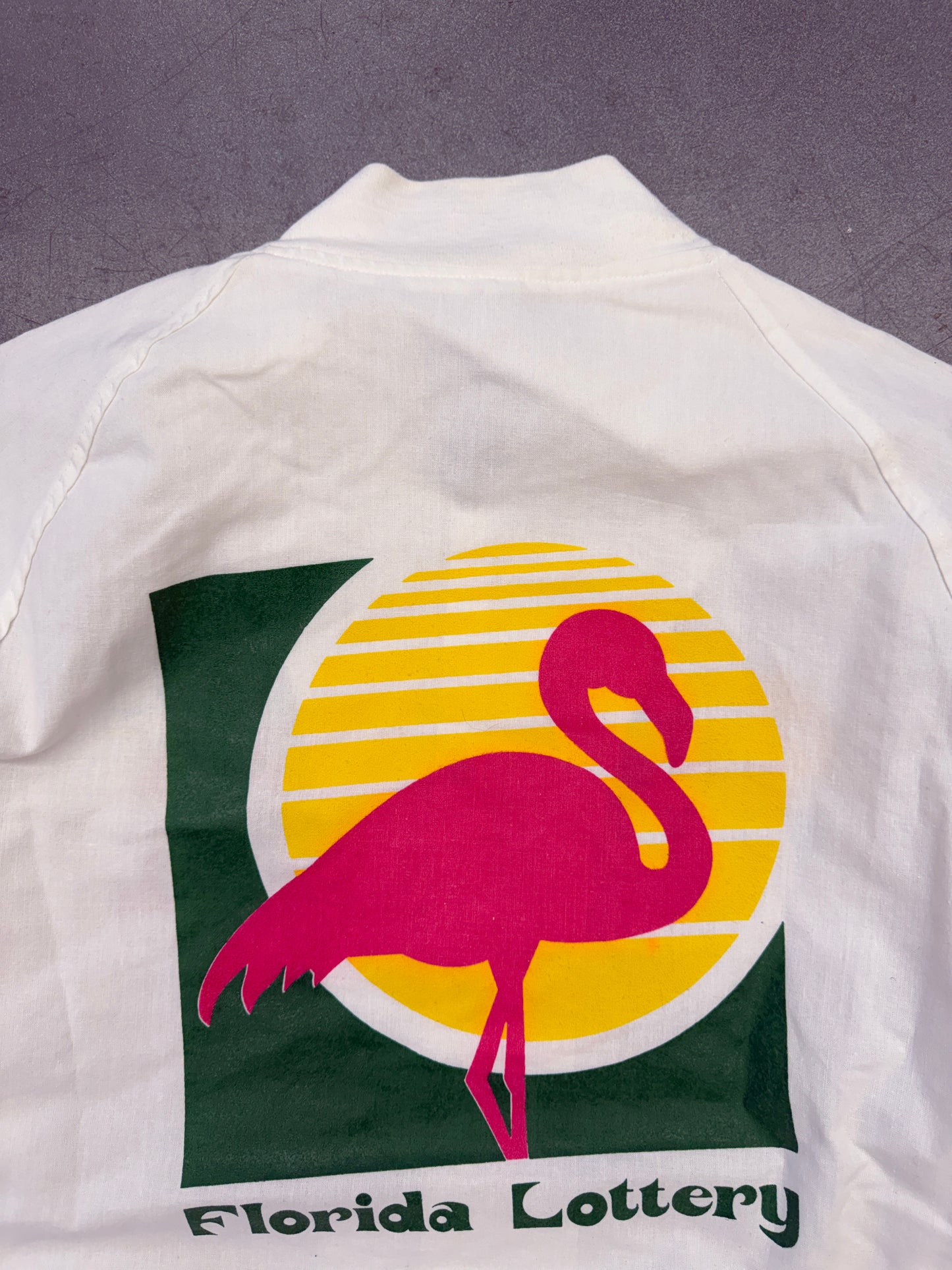1989 NFL SUPER BOWL XXIII MIAMI SUPERHOST FLORIDA LOTTERY PINNED JACKET