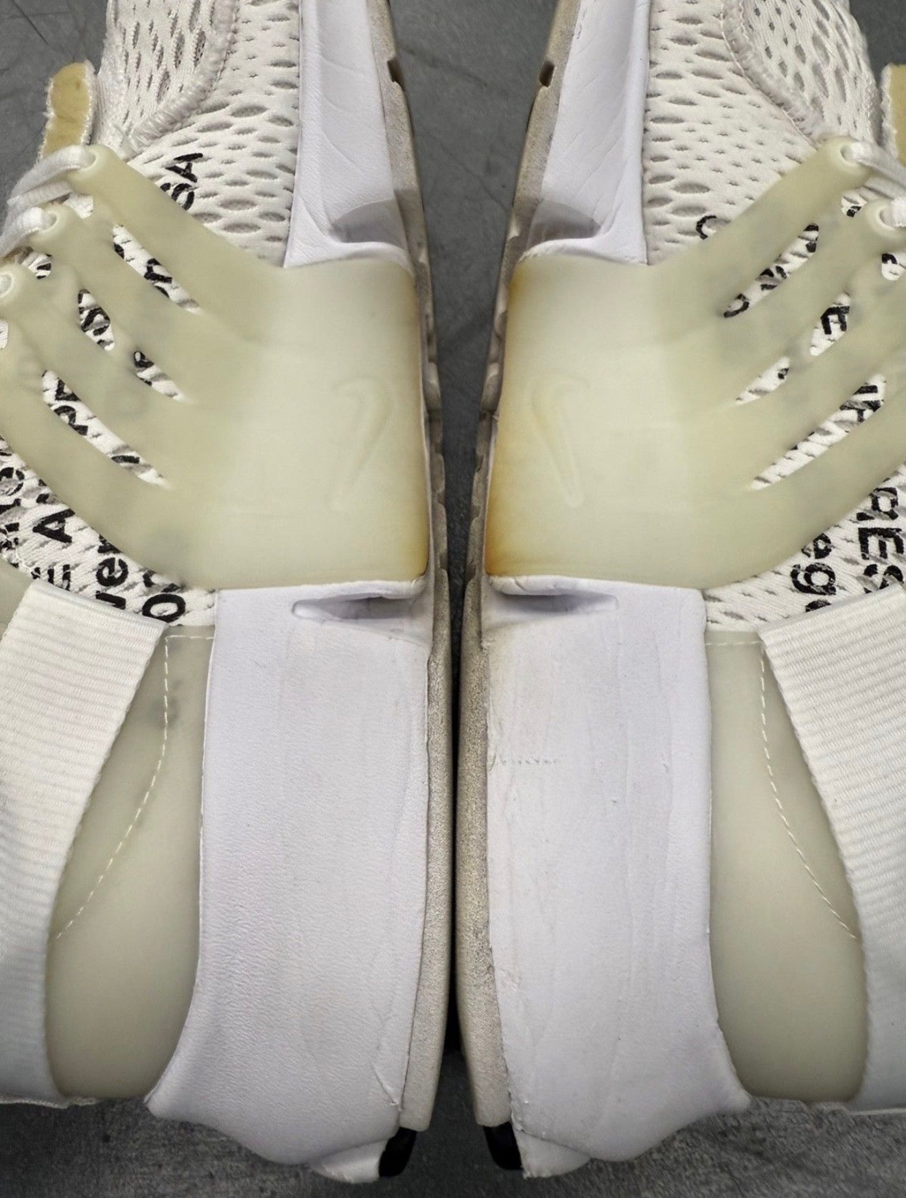 2018 NIKE AIR PRESTO OFF-WHITE 'WHITE' (W/O BOX)