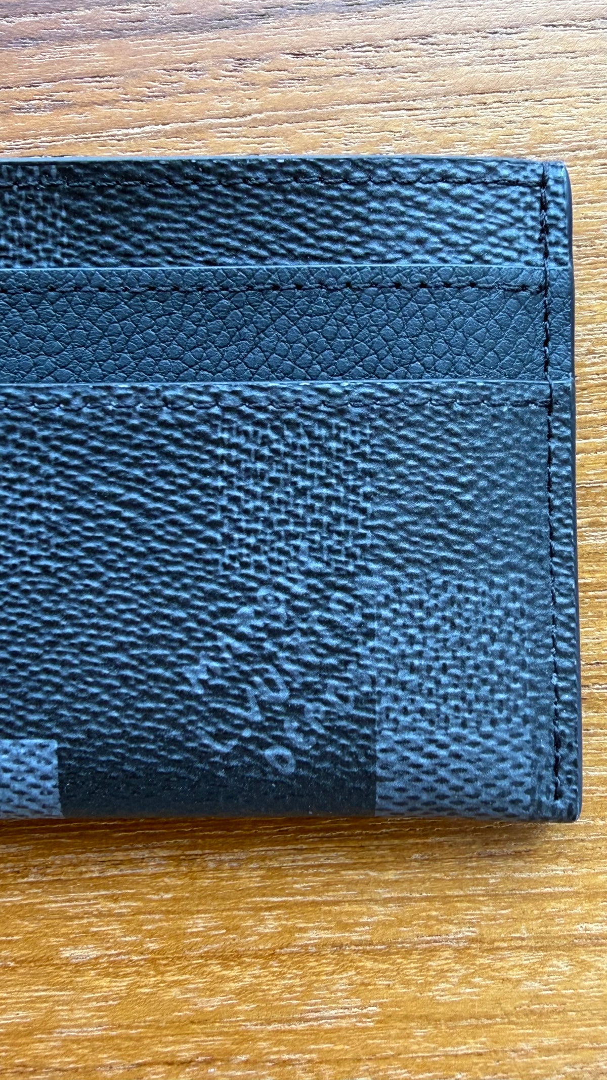 LOUIS VUITTON DAMOFLAGE DOUBLE CARD HOLDER