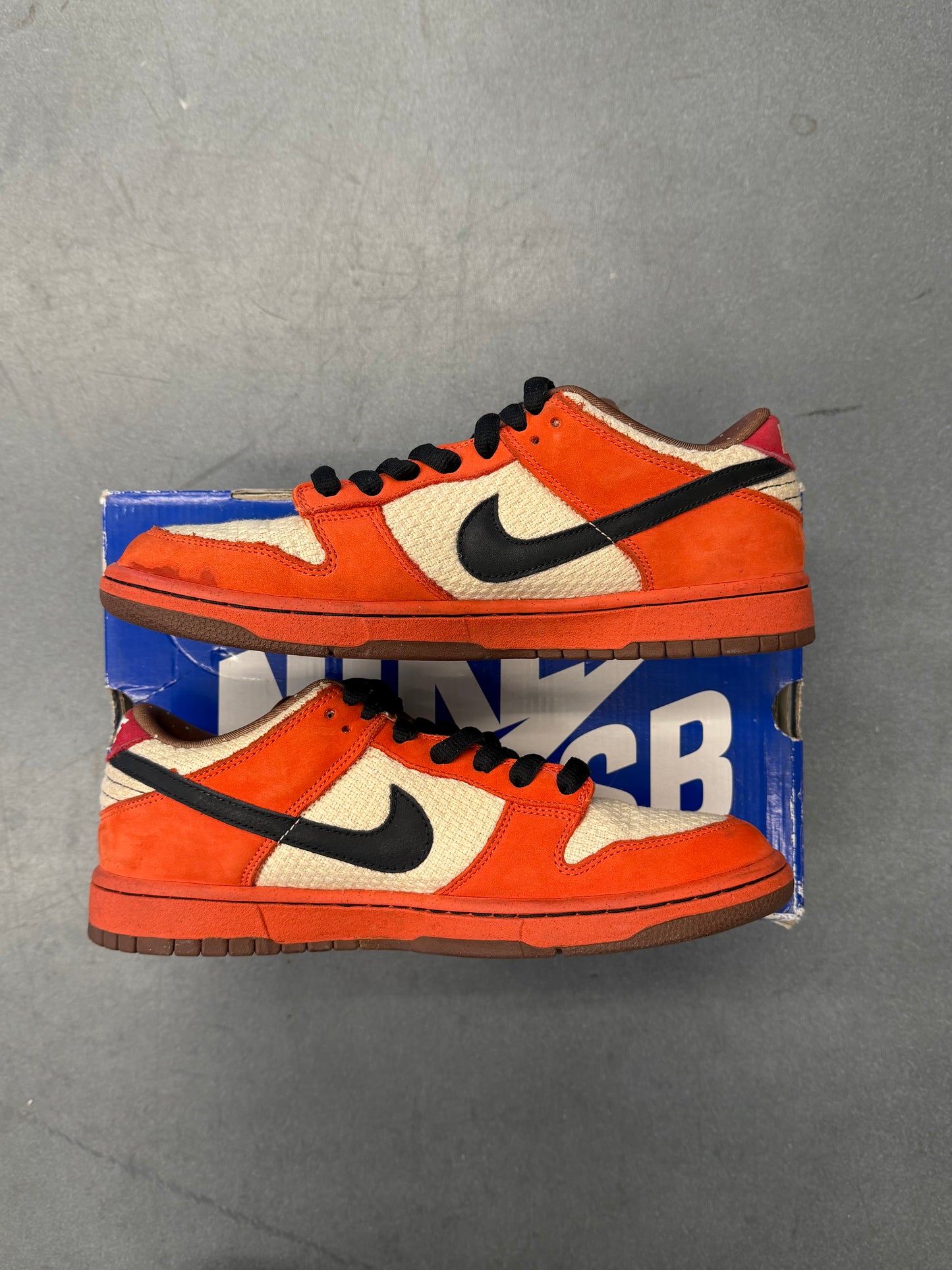 2009 NIKE SB DUNK LOW "RAMEN/UN-HEMP" (W/BOX)