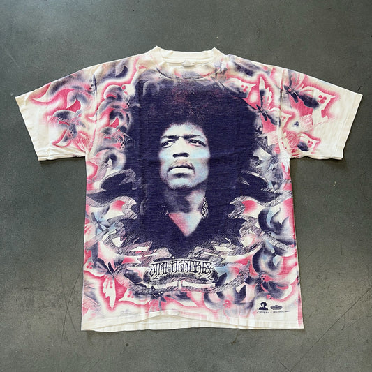 1996 JIMI HENDRIX AOP TEE (FADED WINTERLAND TAG)