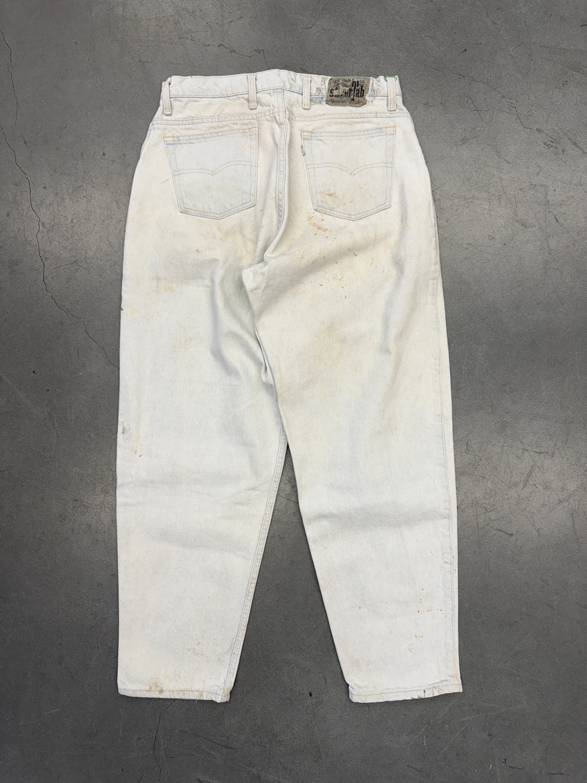 90S LEVI'S SILVERTAB BAGGY JEANS - LIGHT WASH (33X30)