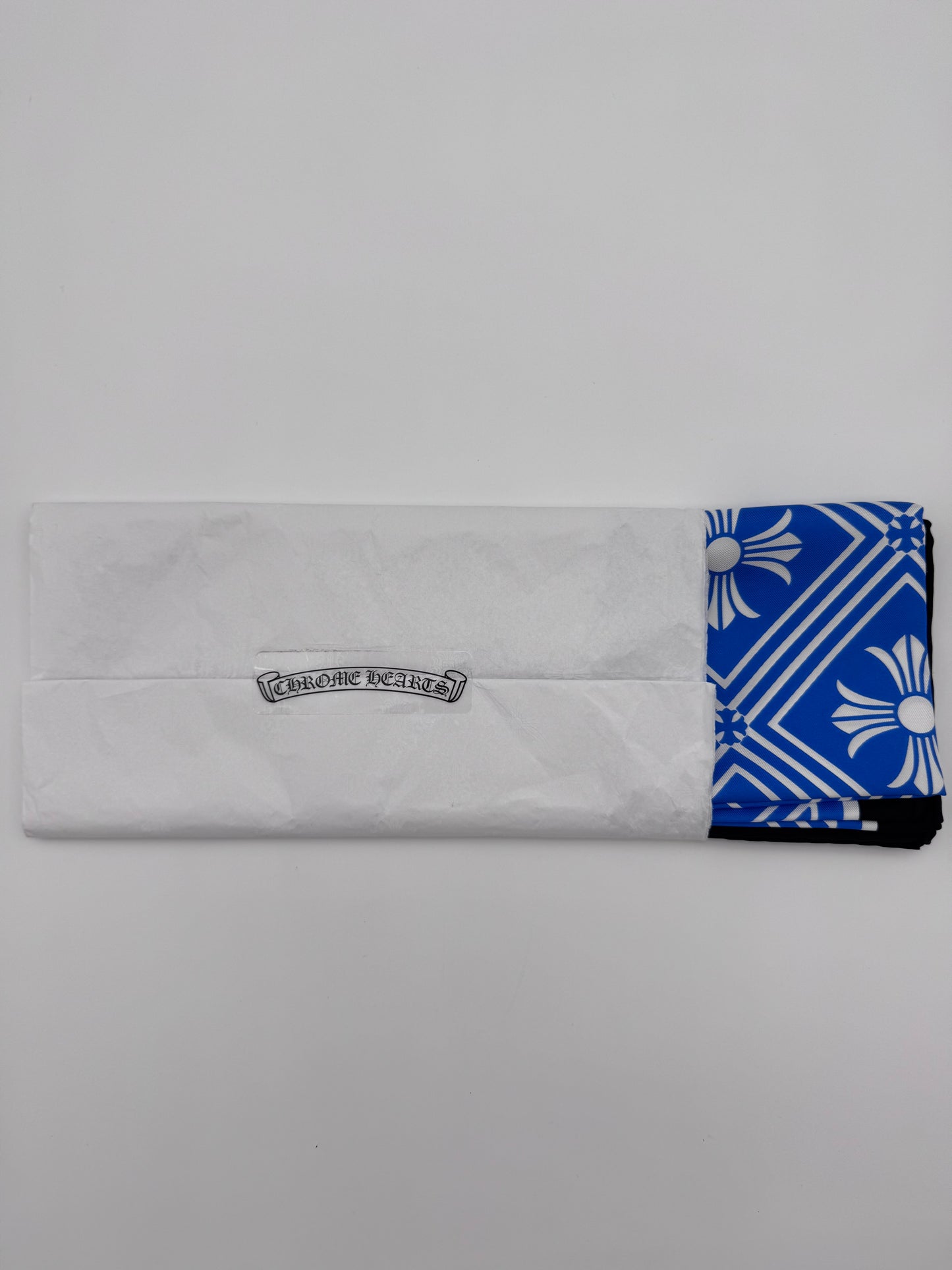 CHROME HEARTS MATH PLUS SCARF - BLUE (NEW)