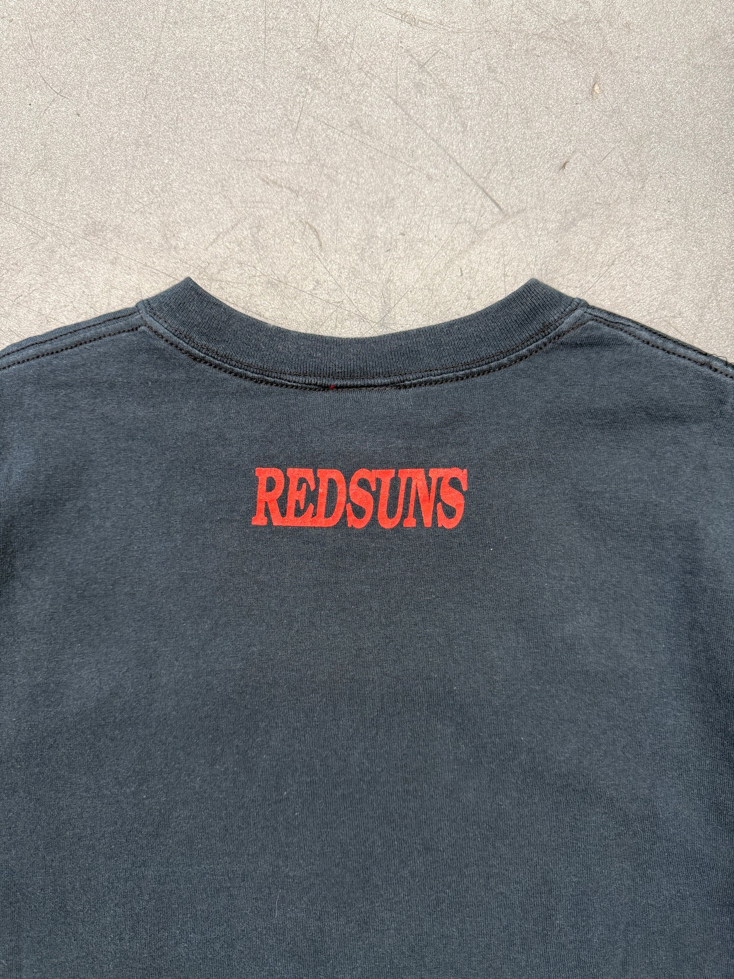 2000'S MAZDA RX-7 ANIME INITIAL D JAPANESE REDSUNS TEE (ANVIL RED BAR TAG)
