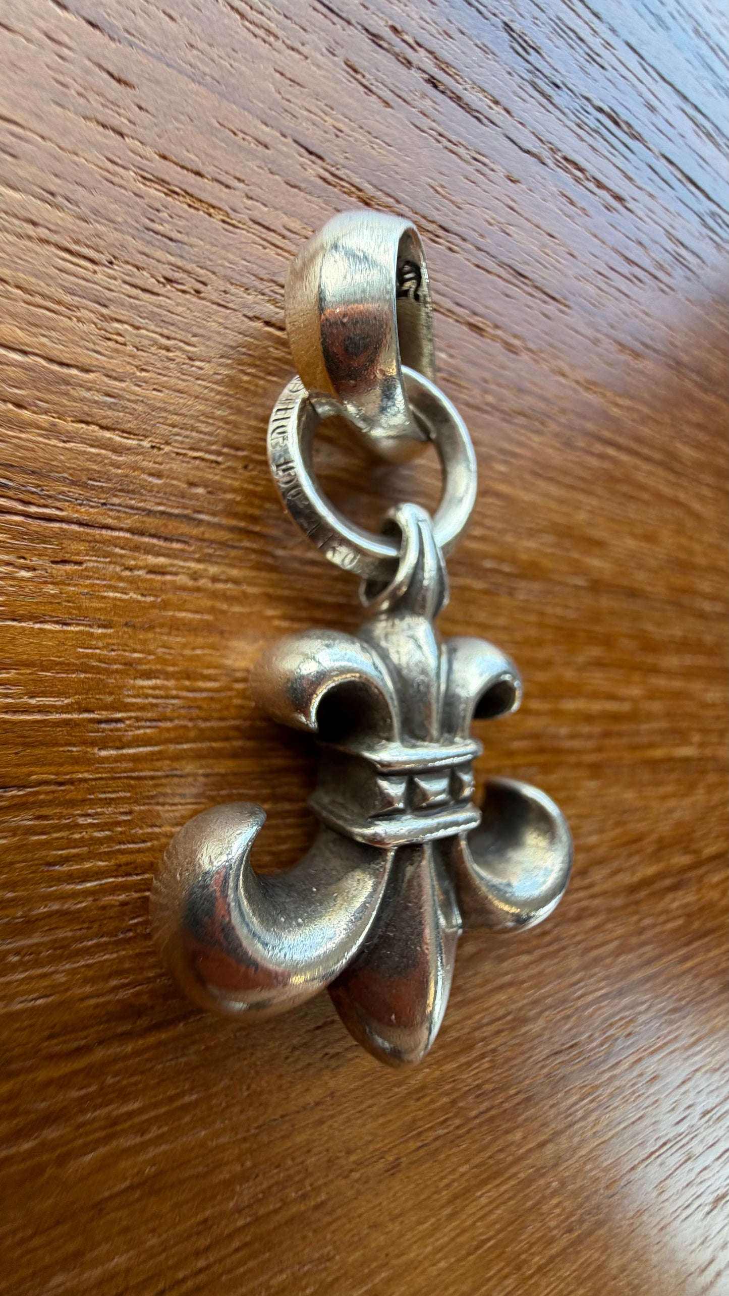 CHROME HEARTS BS FLEUR SILVER PENDANT