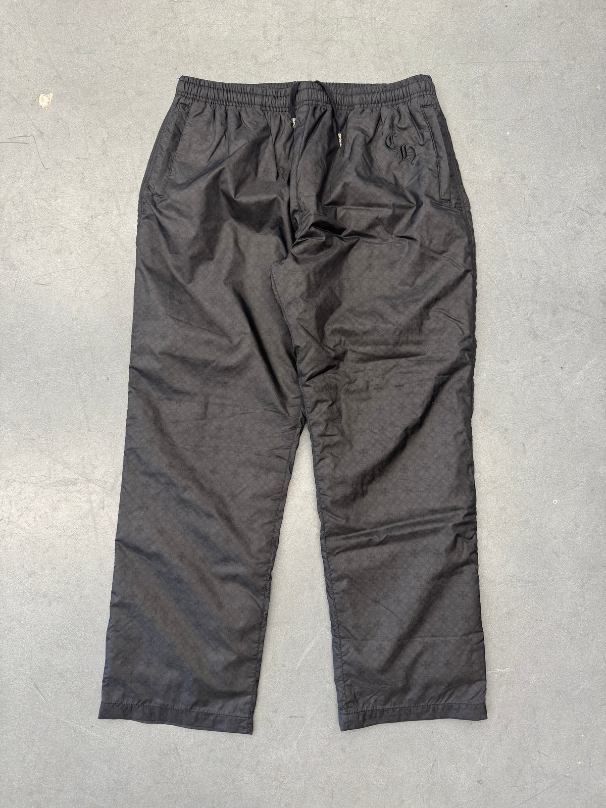 CHROME HEARTS MONOGRAM TRASH PICK UP TRACK PANTS