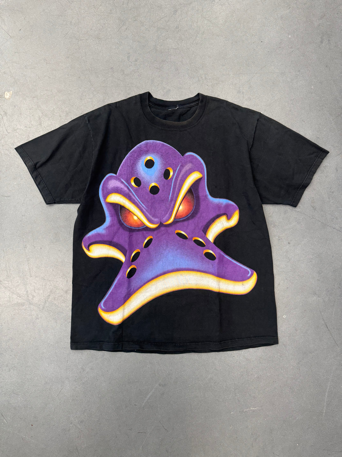 90'S DISNEY MIGHTY DUCKS BIG FACE TEE (PULLED TAG)